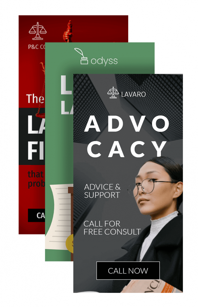 Justice Banner Templates in HTML5 Environment