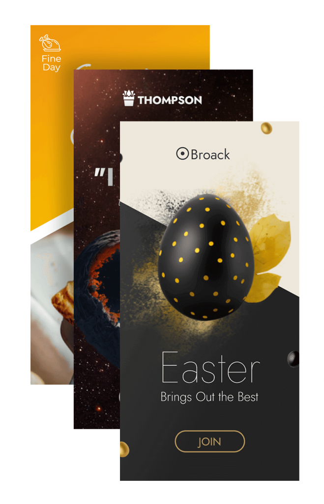 Various HTML5 banner templates 