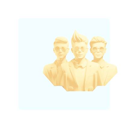 Erstellt von einem Team von Designern