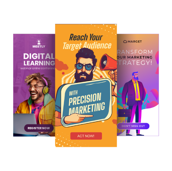 Banner zur Bewerbung von Events und Veranstaltungen