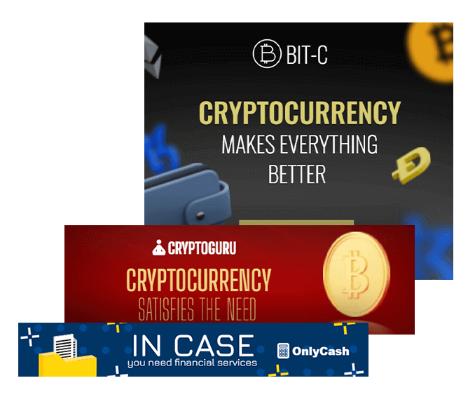 Шаблони рекламних банерів у форматі GIF