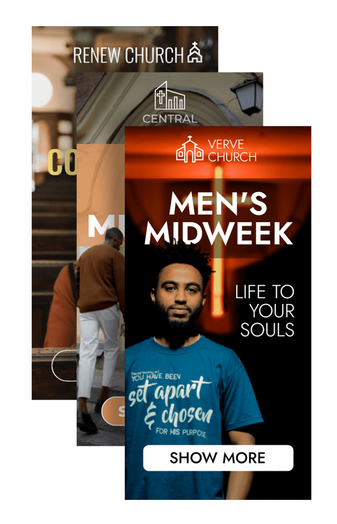 HTML5 Banner Templates for Religious Organizations