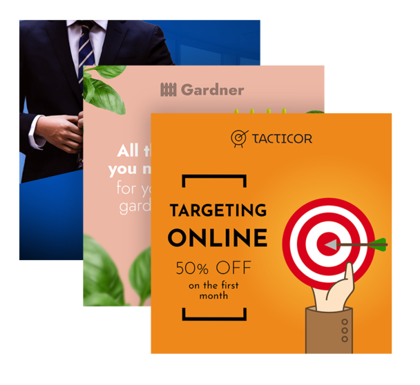 Business social media banner templates