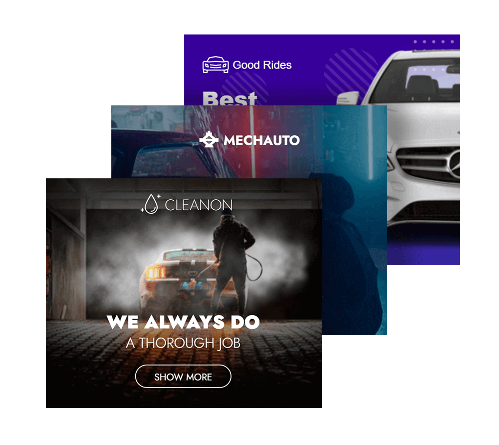 Animated Car Banner Templates 