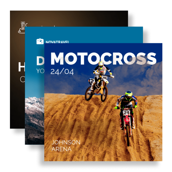 소셜 미디어 템플릿