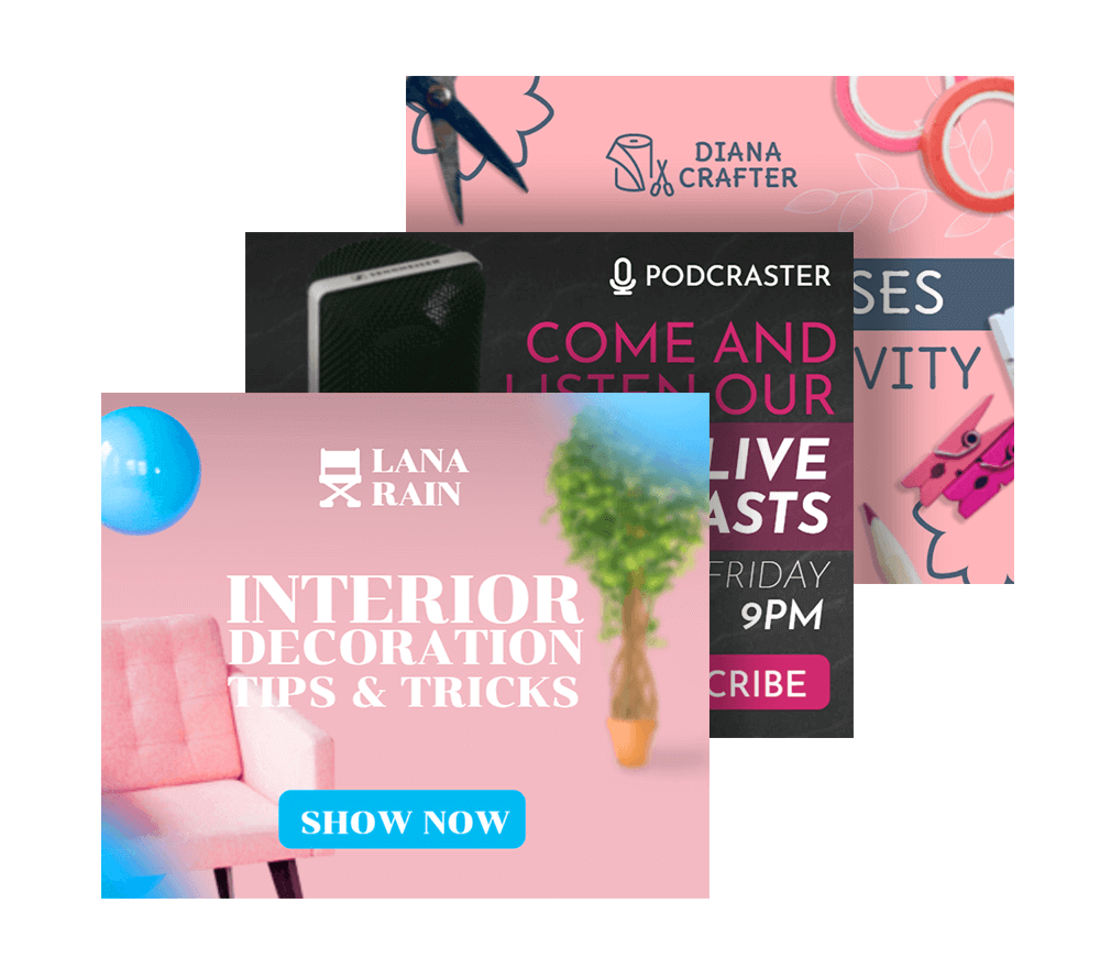 Lifestyle Blog Banner Templates