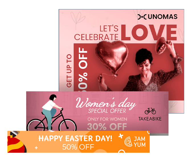 Various GIF Banner Templates 