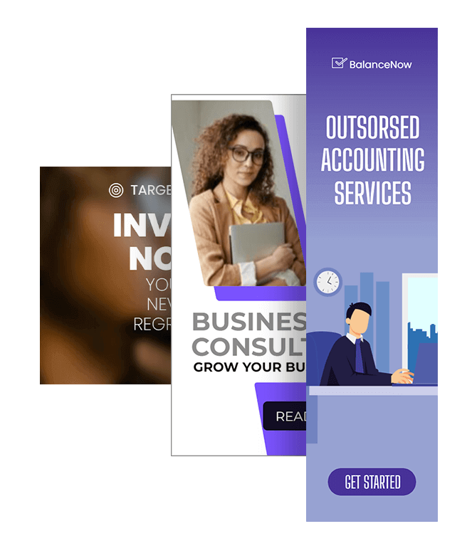 Free financial banner ad templates