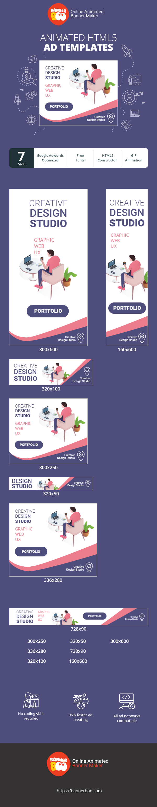 Banner ad template — Creative Design Studio