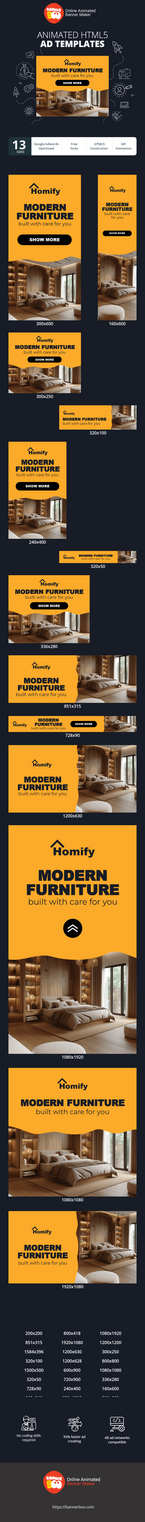 Szablon reklamy banerowej — Moderne Möbel — Mit Sorgfalt Für Sie Gefertigt