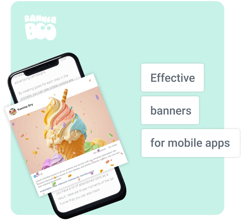 A winning formula for creating banners for mobile applications A winning formula for creating banners for mobile applications
