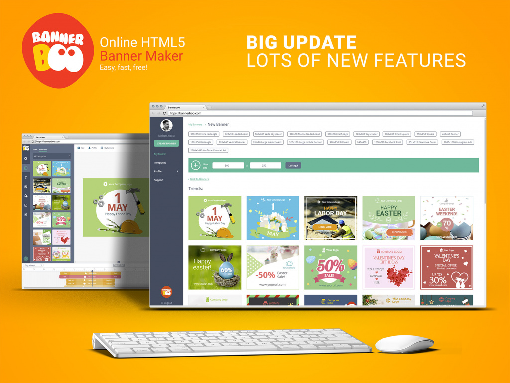 Big Update: New Interface and New Banner Editor Features Big Update: New Interface and New Banner Editor Features