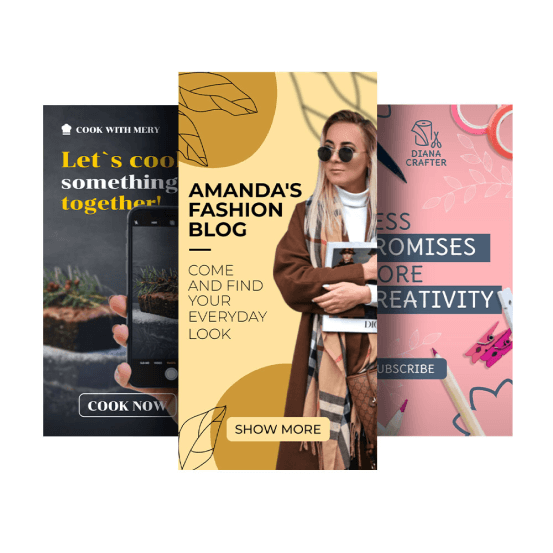 Рекламні шаблони для Lifestyle блогів