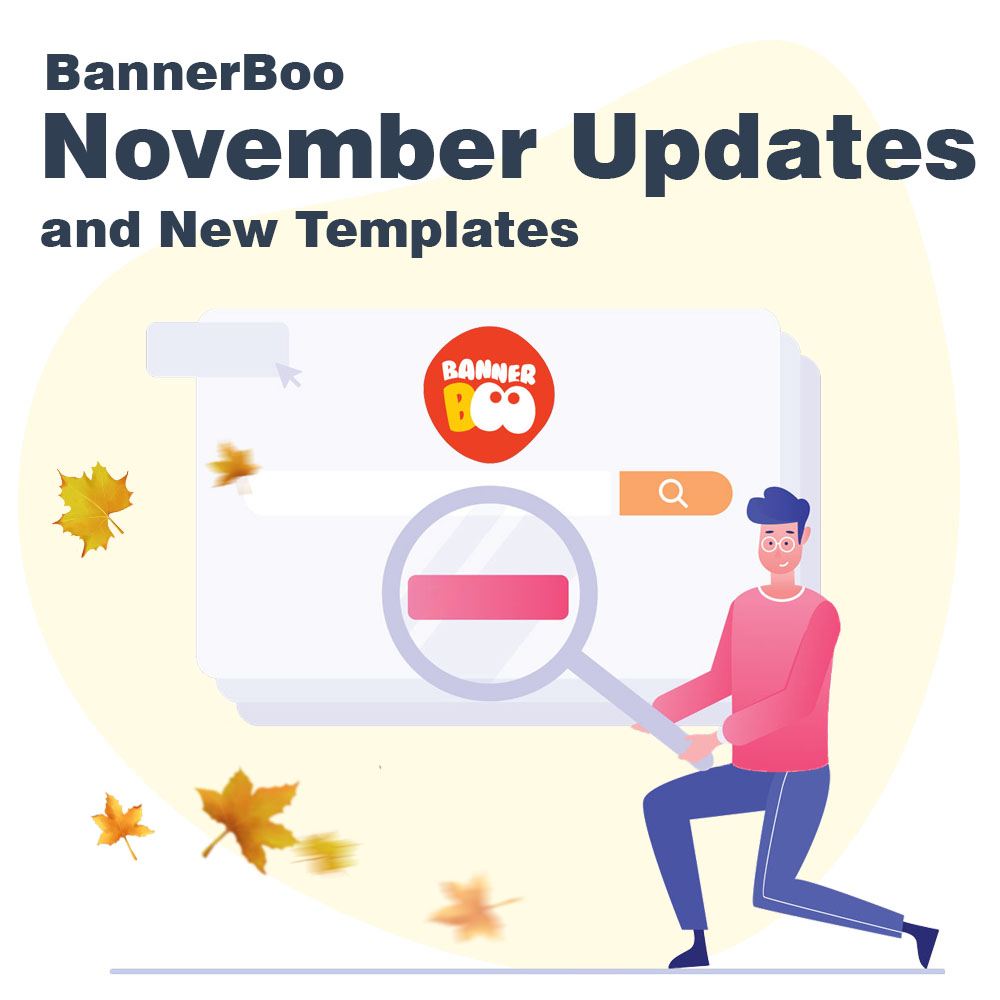 BannerBoo November Updates and New Templates BannerBoo November Updates and New Templates
