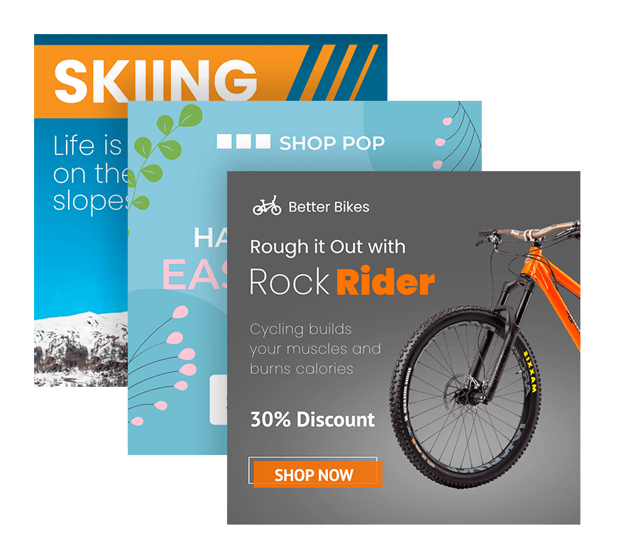 Kostenlose Social Media Banner Vorlagen