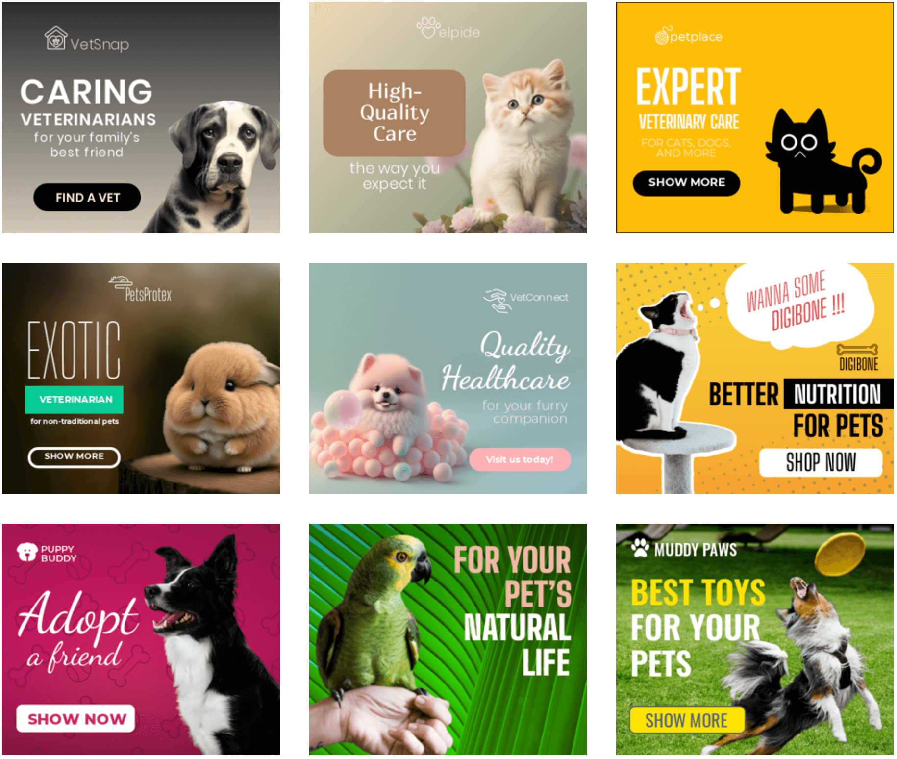bannerboo templates examples