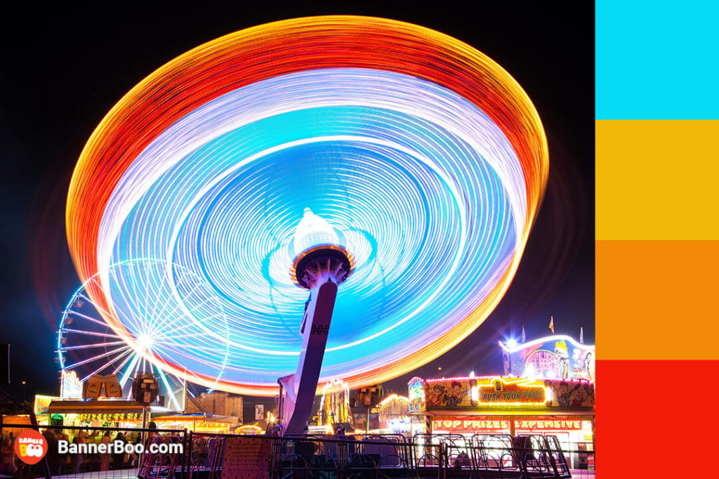fluorescent carousel fluorescent carousel