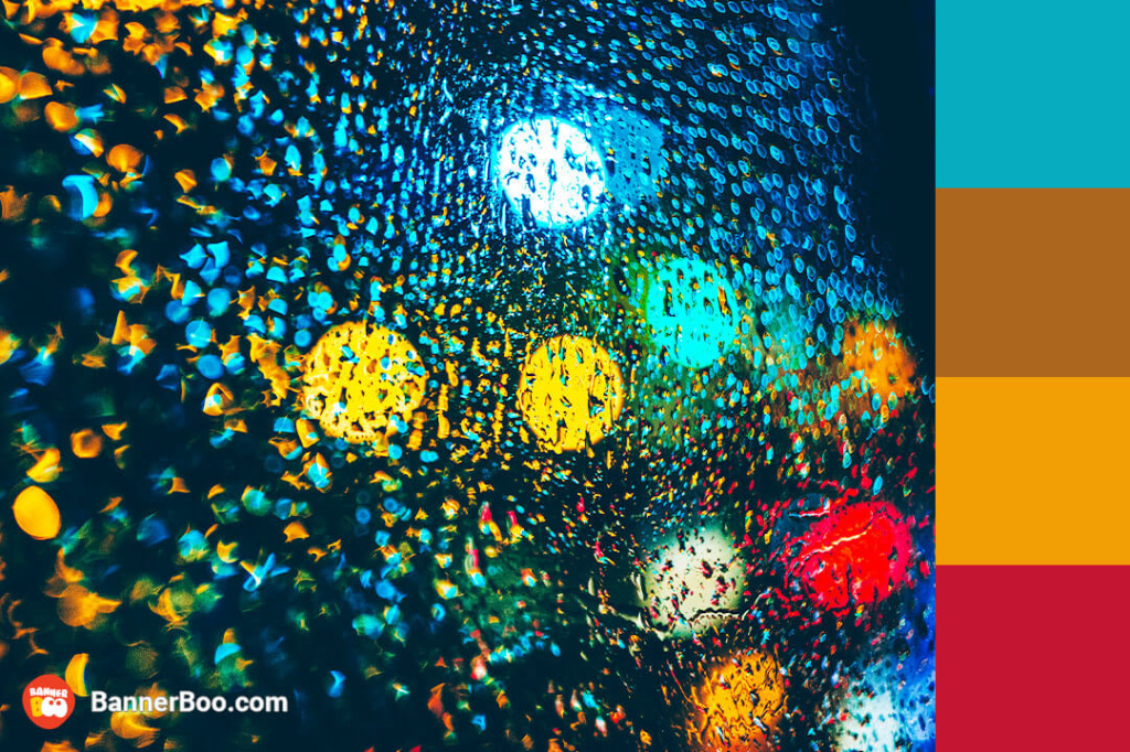 rain and city lights rain and city lights