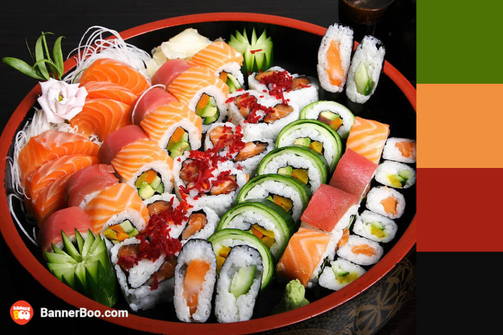 plate of sushi plate of sushi