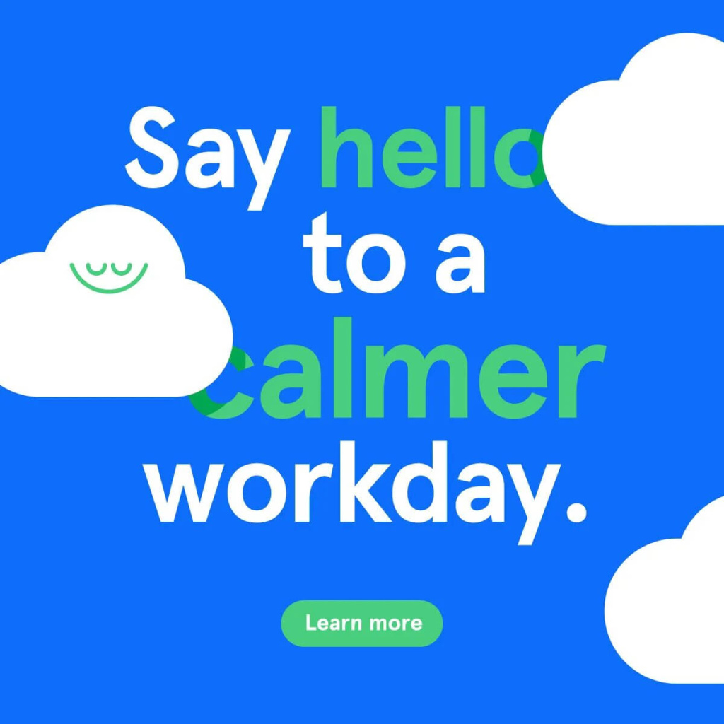 headspace przy użyciu koloru niebieskiego