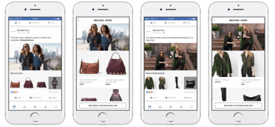 facebook collection ad