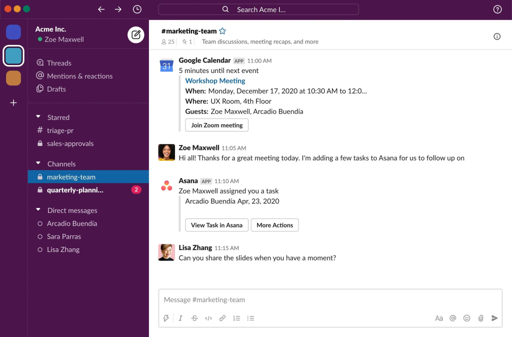 slack