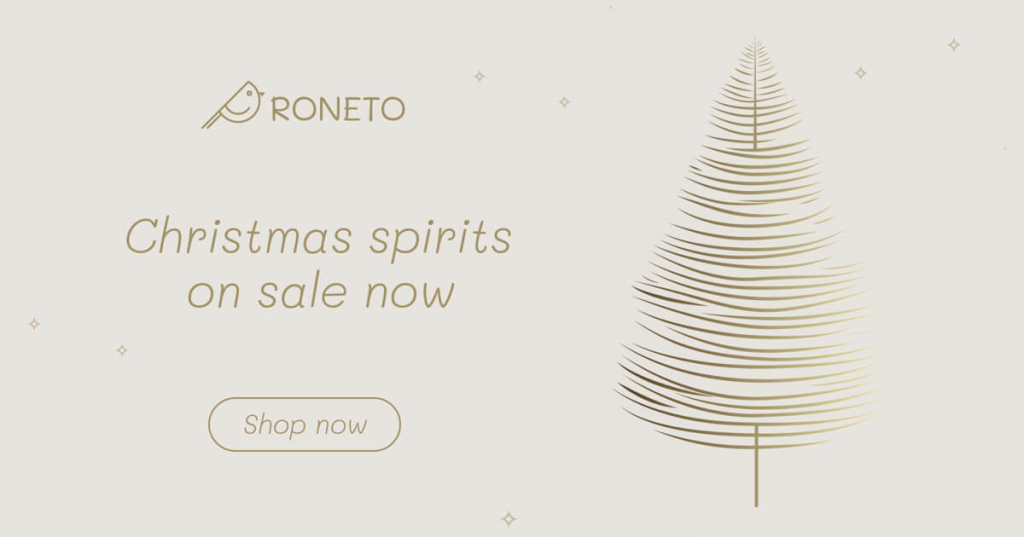 bannerboo christmas banner template in light tones