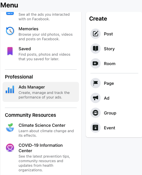 Facebook Ad Manager Facebook Ad Manager