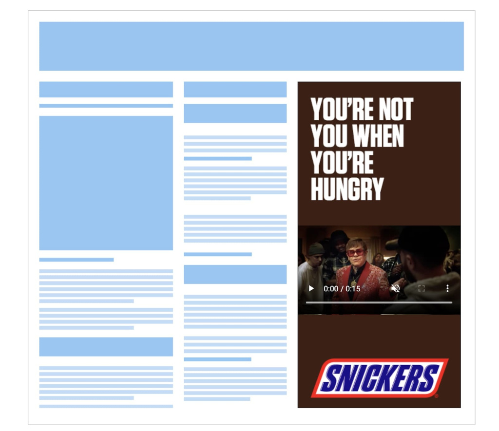 snickers reach media ad snickers reach media ad