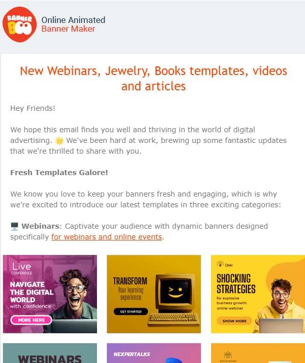 email marketing example email marketing example