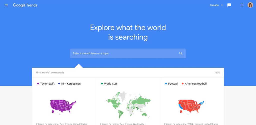 google trends
