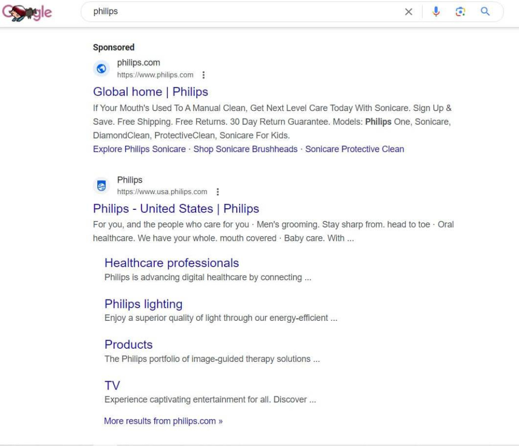 search ad example search ad example