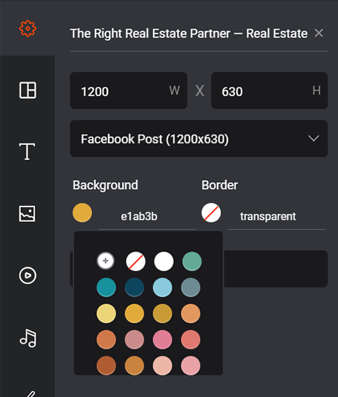 background color screen