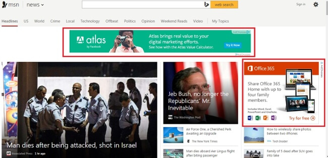 media ads examples on the site media ads examples on the site