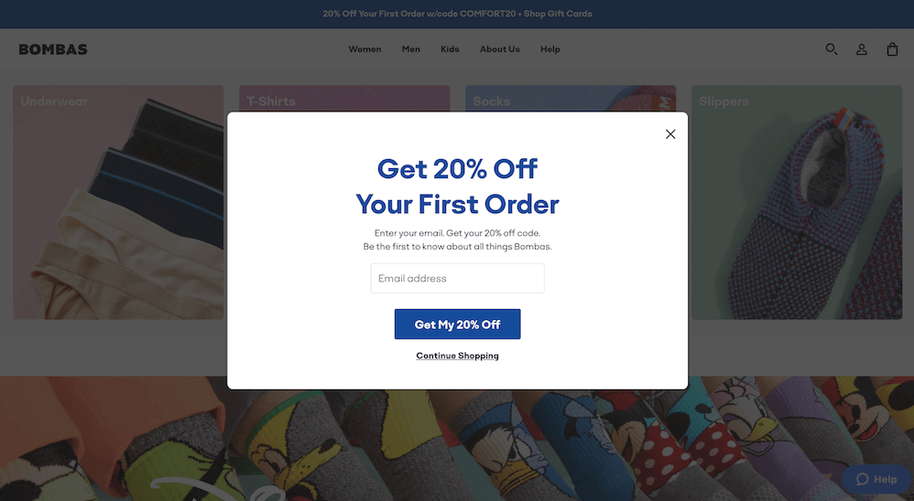 popup interim ad example popup interim ad example
