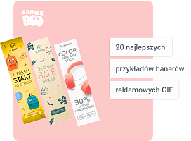 20 najlepszych przykładów reklamowych banerów GIF w 2025 roku