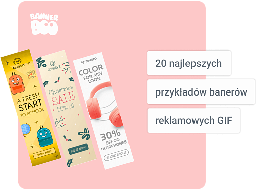 20 najlepszych przykładów reklamowych banerów GIF w 2025 roku