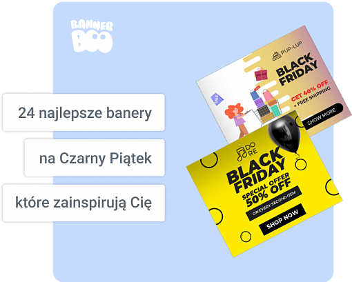25 najlepszych banerów na Czarny Piątek, które zainspirują Cię w 2025